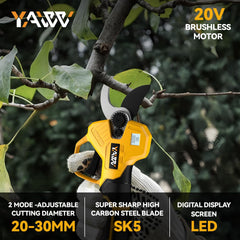 YAWV primer plano cuchilla SK5 afilada que asegura cortes limpios