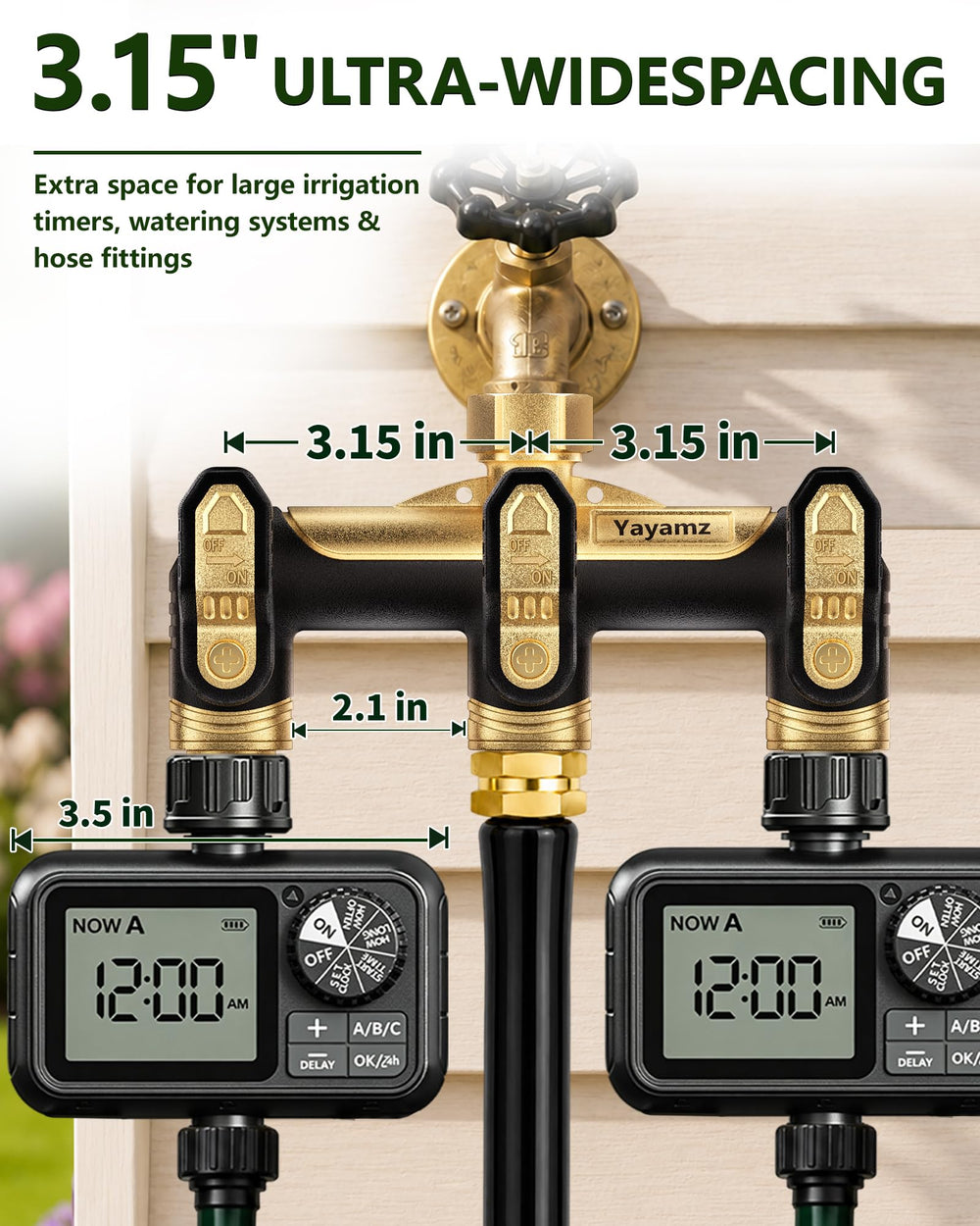 Yayamz close-up of precision brass ball valves delivering smooth, leak-resistant flow