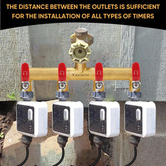 Yayamz inlet hex nut detail demonstrating reinforced brass for stronger leak resistance