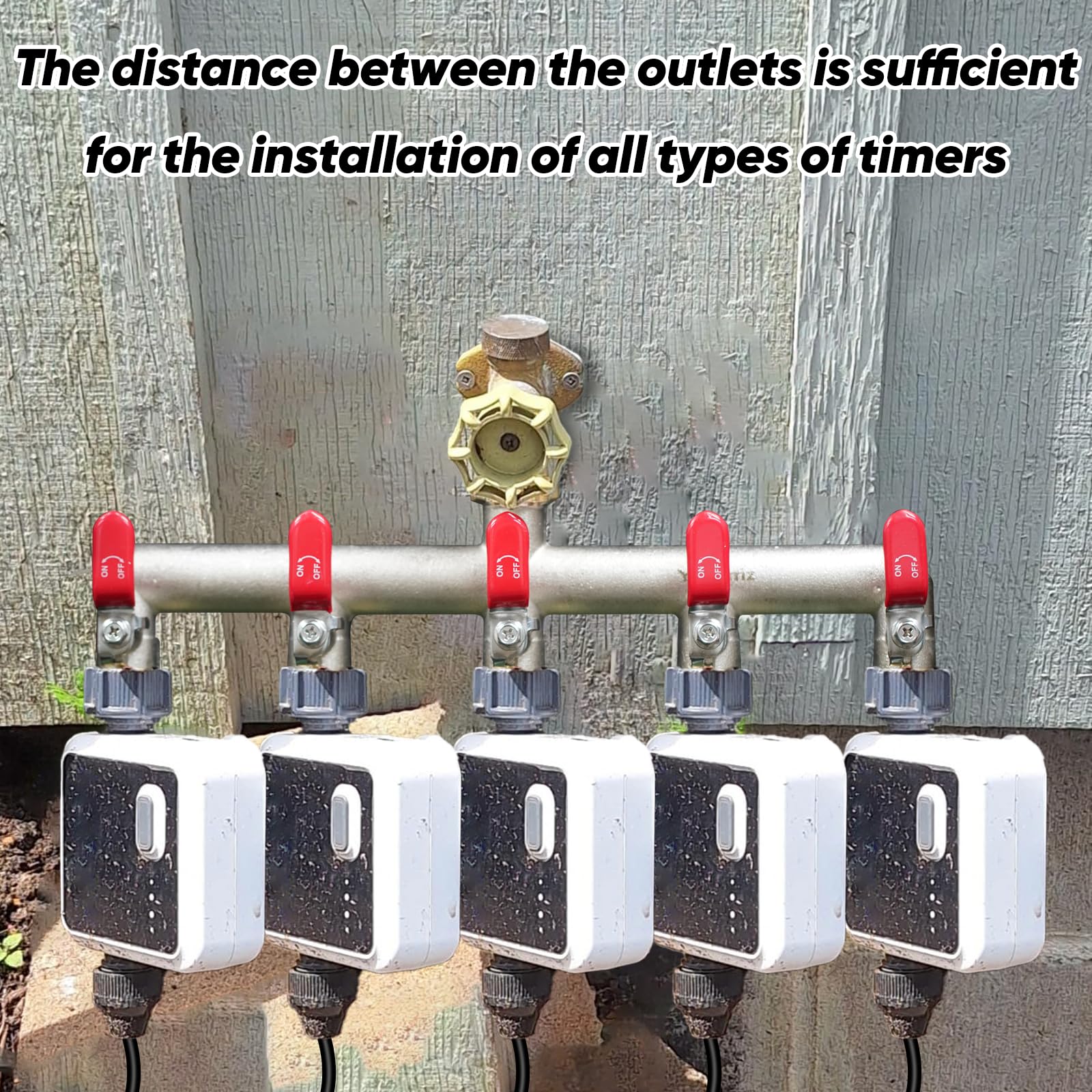 Yayamz installed on outdoor spigot demonstrating stable, leak-resistant connection