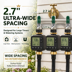 Yayamz metal valve handles detail offering better leverage and easier on/off control