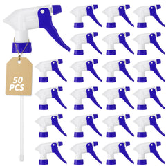 YAYODS front view of 50 blue replacement nozzles showing uniform batch and convenience