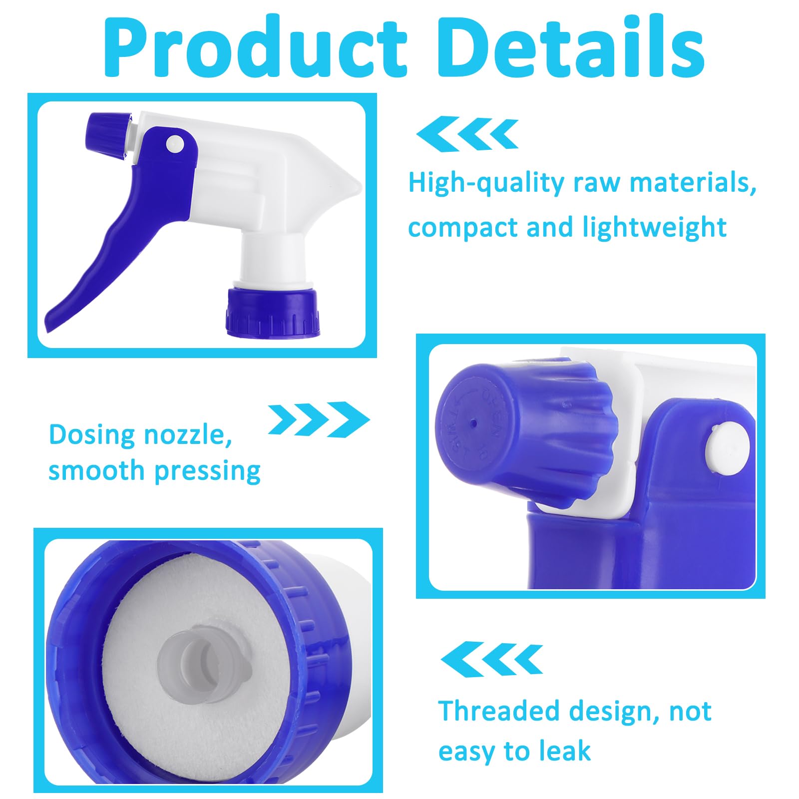 YAYODS trigger and finger grip detail for comfortable low-fatigue spraying