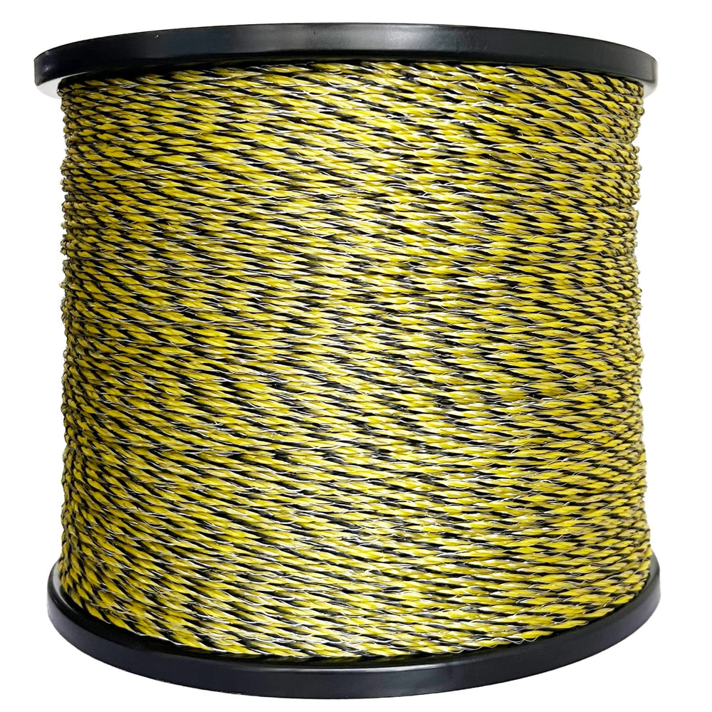 YCFERESY stretched polywire detail showing UV-stabilized webbing and durability