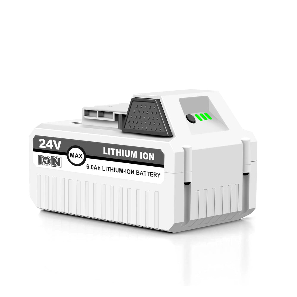 YCFSERMYO front view battery showing fit and increased runtime benefit