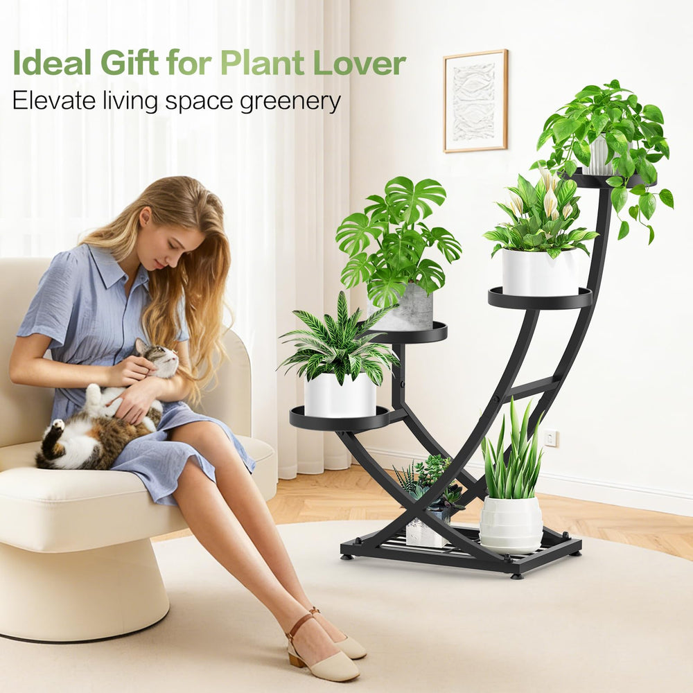 YOCOMEY lifestyle living room display creating a decorative greenery focal point