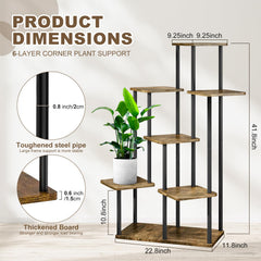 YOCOMEY close-up of thickened MDF wood shelf revealing durable texture