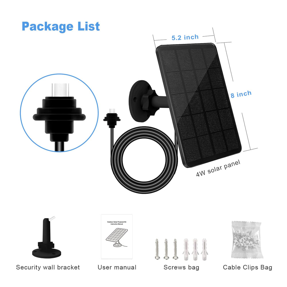 YCTechCam laid-out kit with brackets screws clips and manual showing complete installation benefit