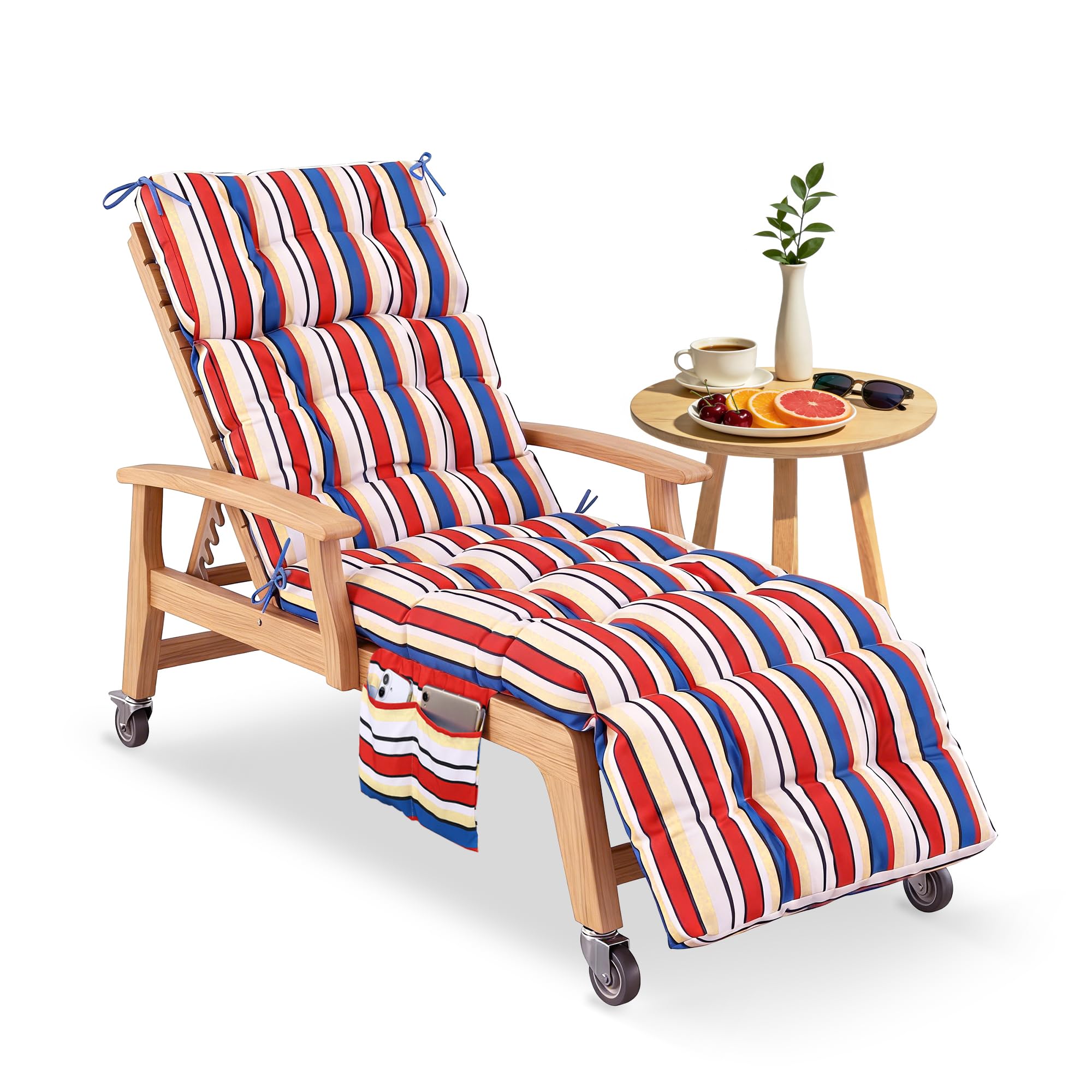 Yddsky full cushion on chaise lounge showing fit and comfort