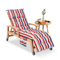 Yddsky full cushion on chaise lounge showing fit and comfort