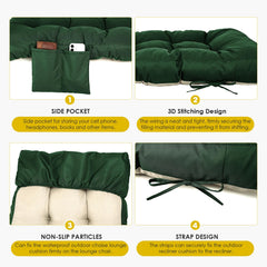 Yddsky cross-section of shredded memory foam and polyester for comfort