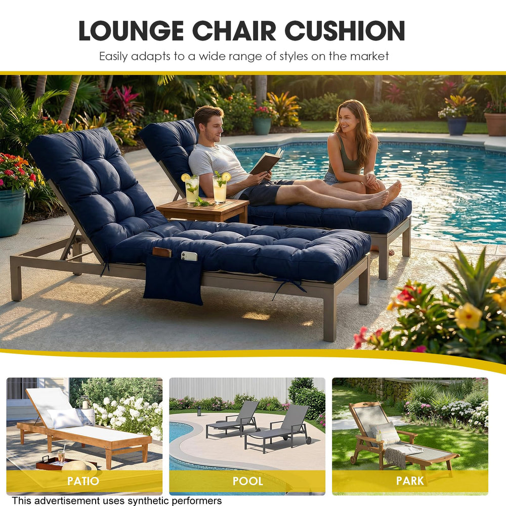 Yddsky cushion styled poolside demonstrating weatherproof outdoor use
