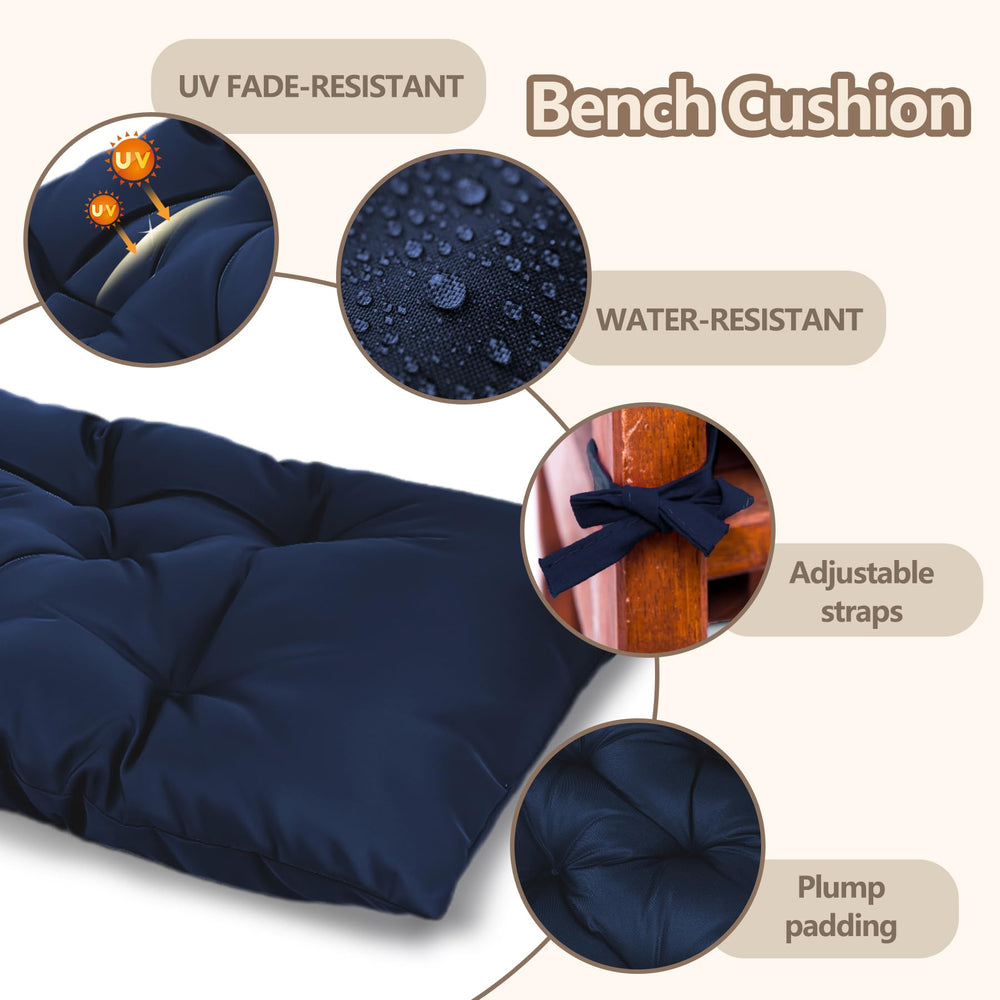 Yddsky cushion side profile showing 3.9-inch thickness benefit: improved support