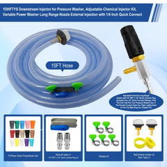 YDHFTYS close-up of adjustable nozzle tip demonstrating variable spray control and accuracy