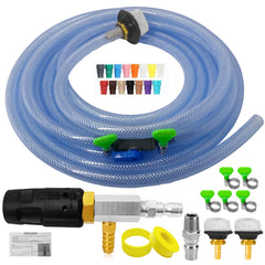 YDHFTYS front view of nozzle kit showing complete components and benefit of all-in-one set