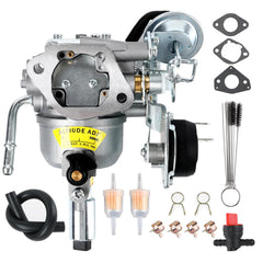 YDO carburetor front view showing ports and benefits of reliable fit