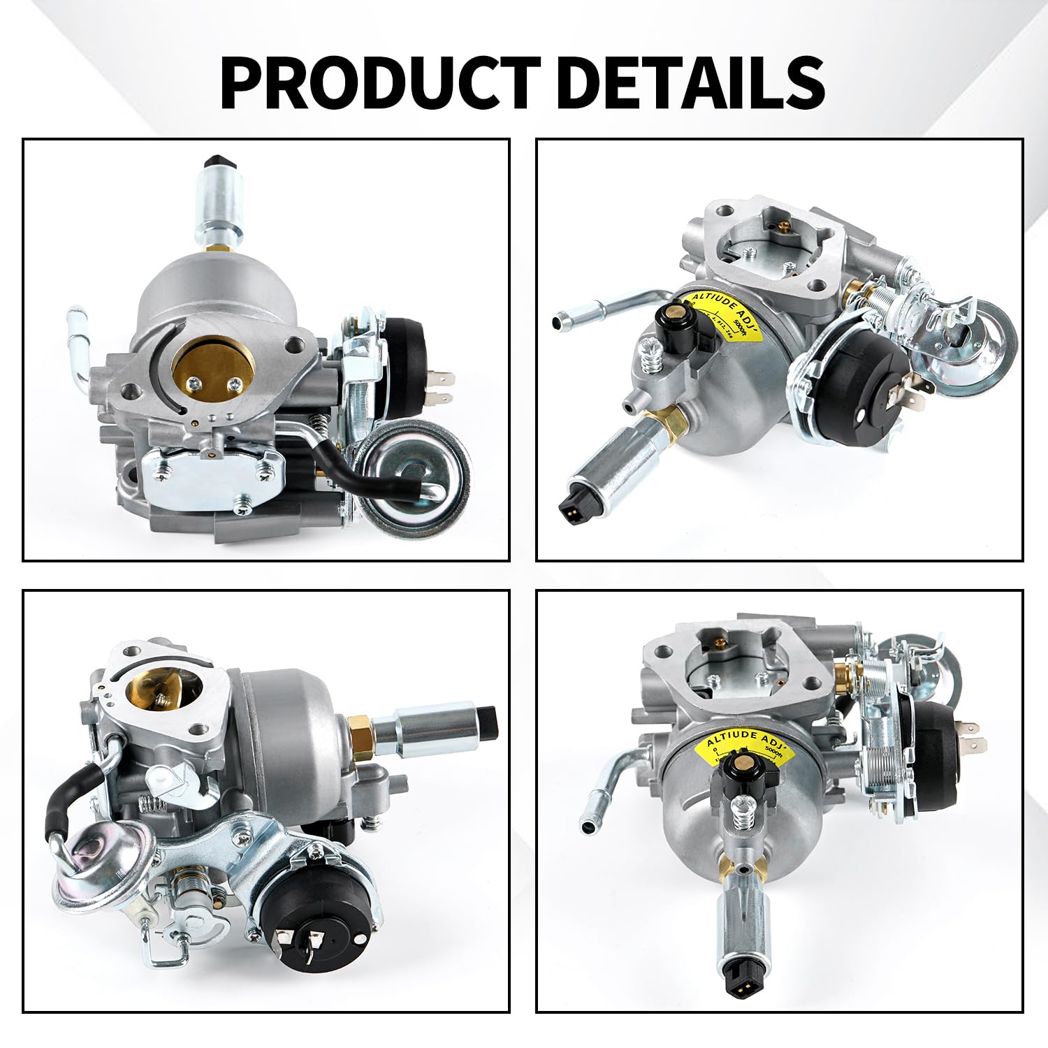 YDO carburetor installed in Onan generator showing restored performance