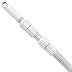 YEECHUN pool pole front view showing full length and finish benefit: clear reach