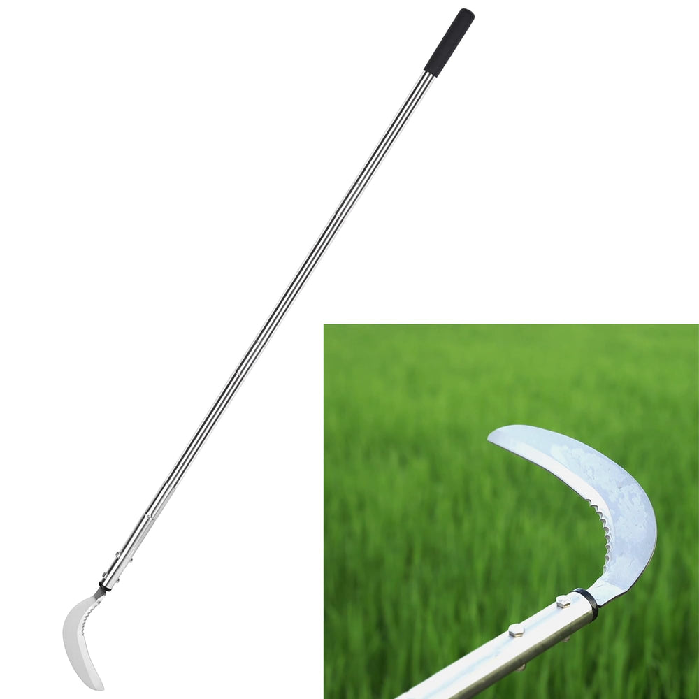 YEELOR front view full length showing lightweight long-handle and blade for easier reach