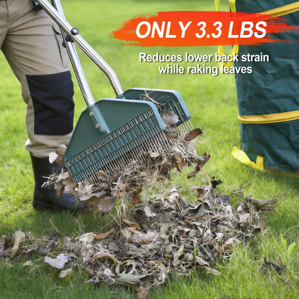 YEELOR stainless steel handle close-up for durability and comfortable reach