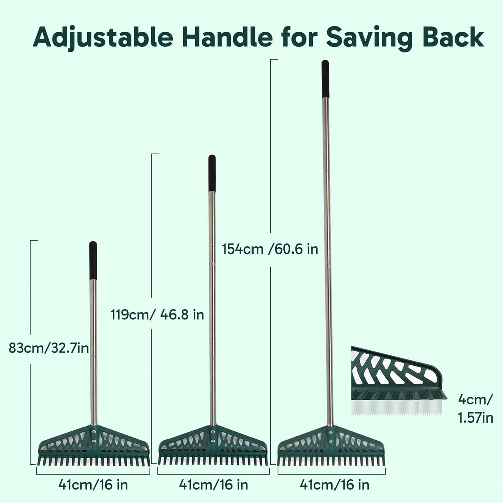 YEELOR head width next to ruler showing 16-inch coverage to save time