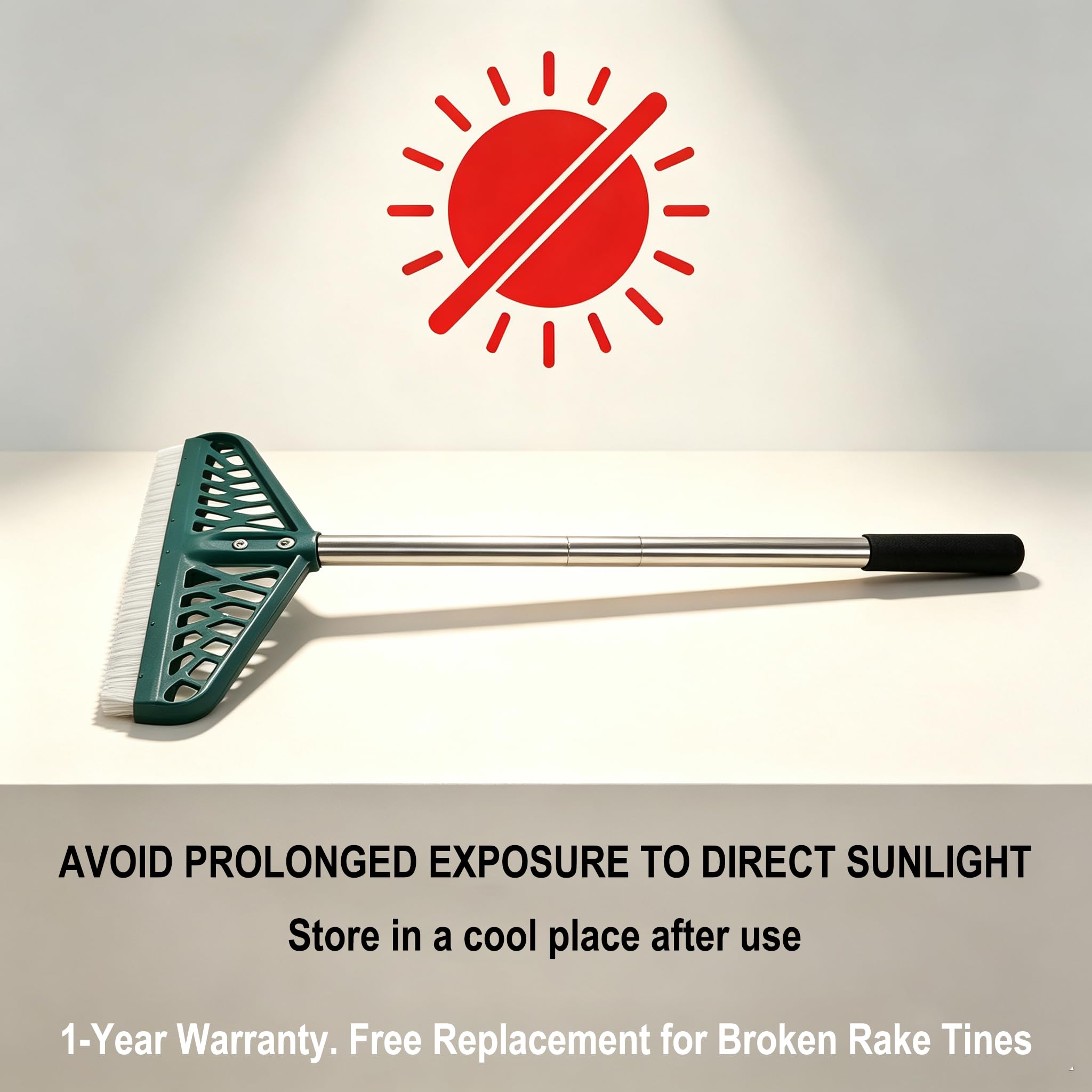 YEELOR stored in shed conserving tool life and preventing sun damage
