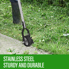 YEELOR wheel and rubber roller detail for smooth pushing and control benefit