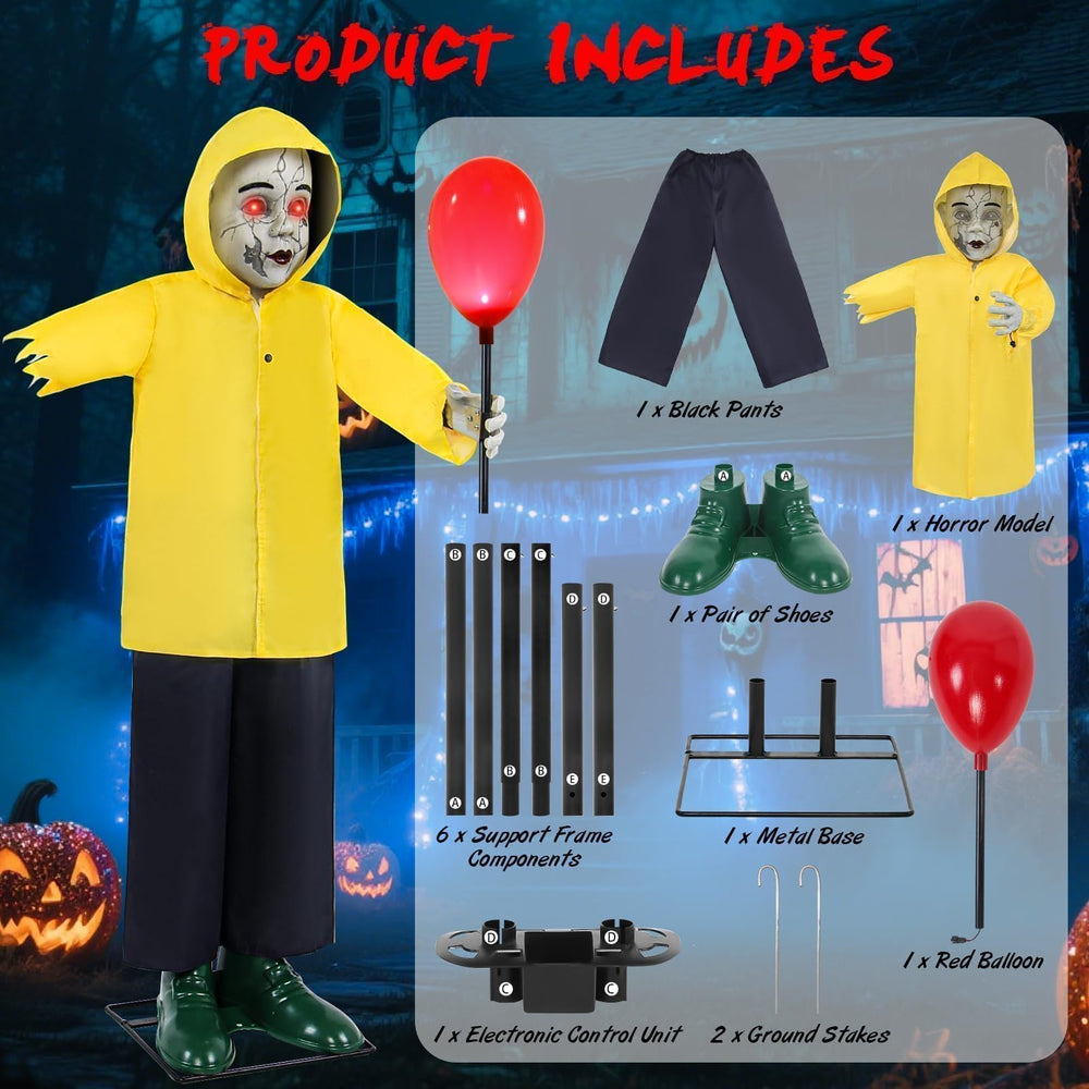 Yeenuo wide base and stand view, provides stable outdoor placement