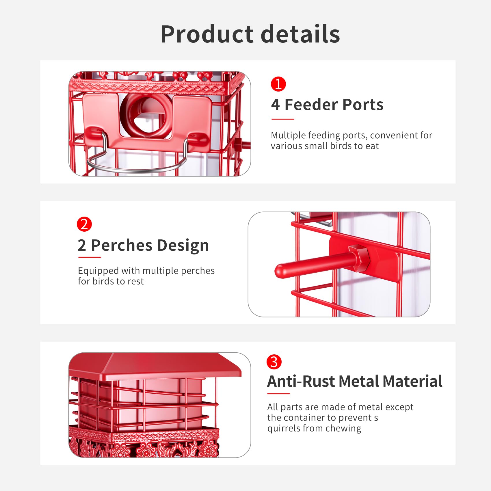 Yeeweek feeder suspended in backyard tree creating a natural birdwatching spot