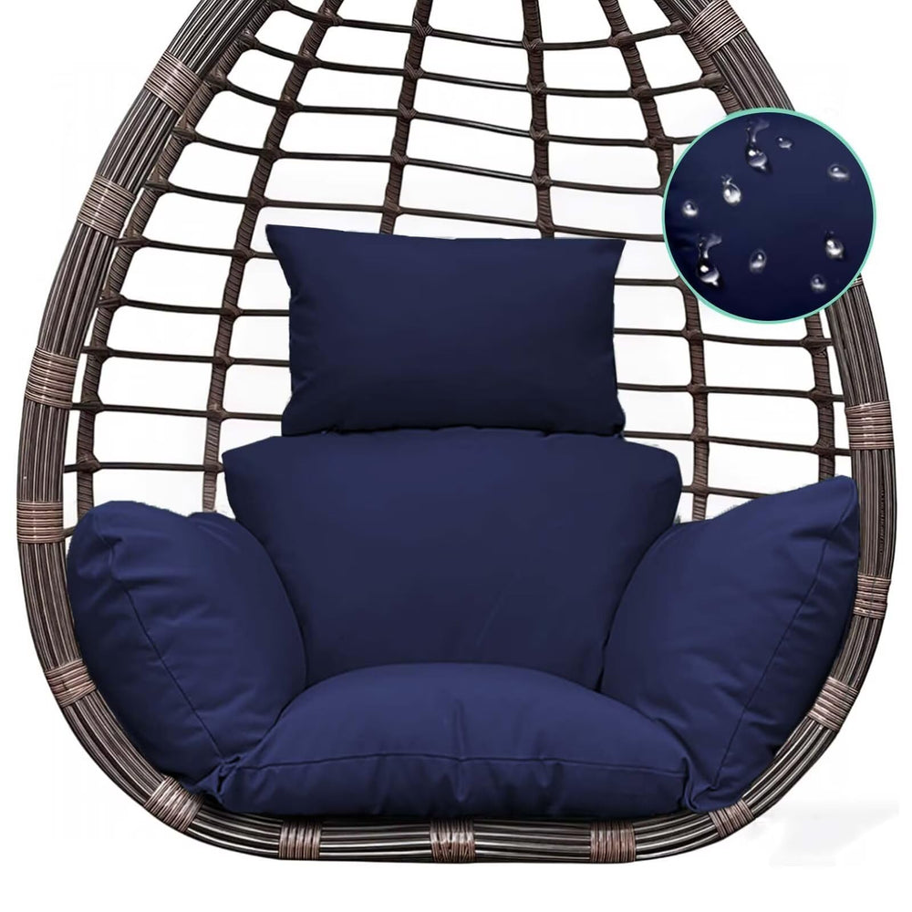 Yefound front view of replacement cushion showing full seat and comfort benefit