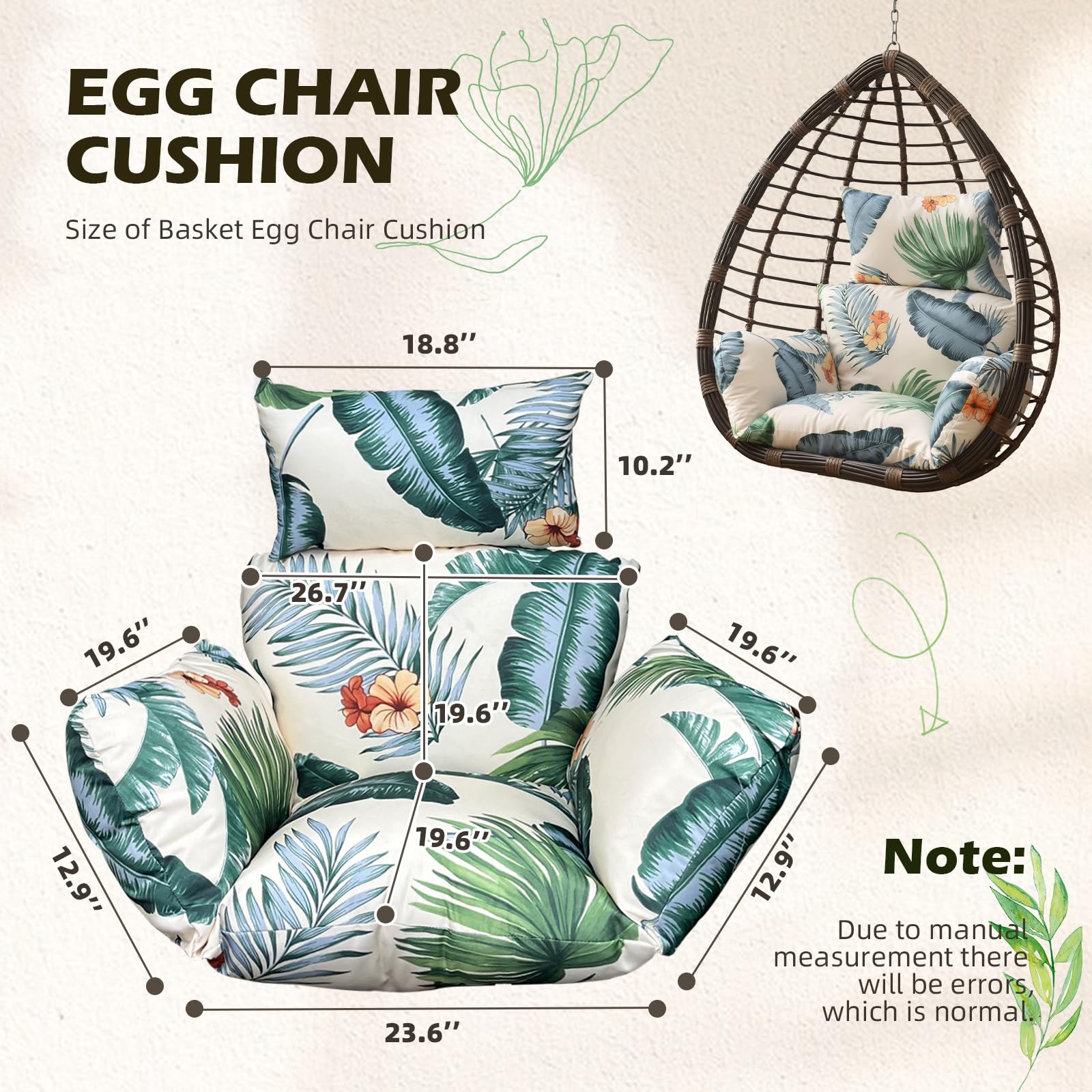 Yefound cushion styled on a sunlit porch creating a comfortable outdoor retreat