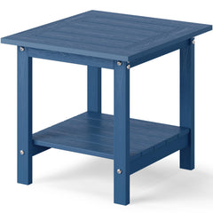 YEFU blue front view showing compact weatherproof design and sturdy surface