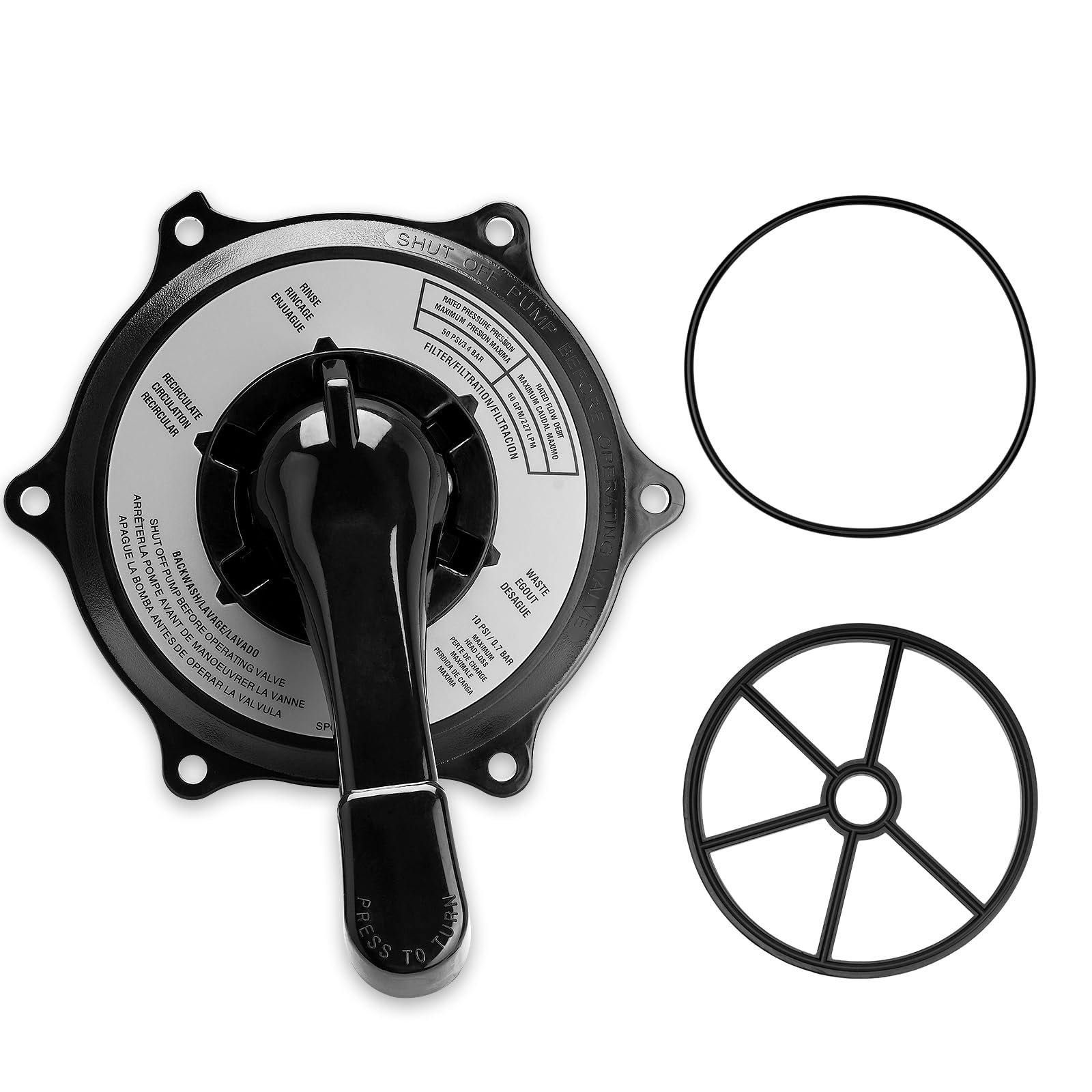 YEHERIT front assembly replacement showing complete cover and handle, ensures easy restoration