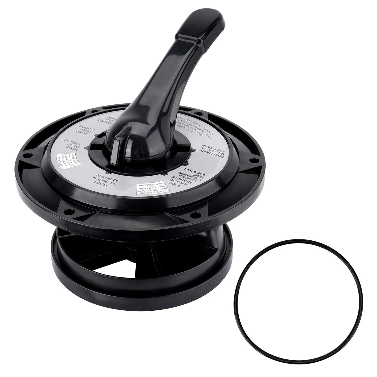 YEHERIT front assembly showing handle and key cover, precise fit benefit