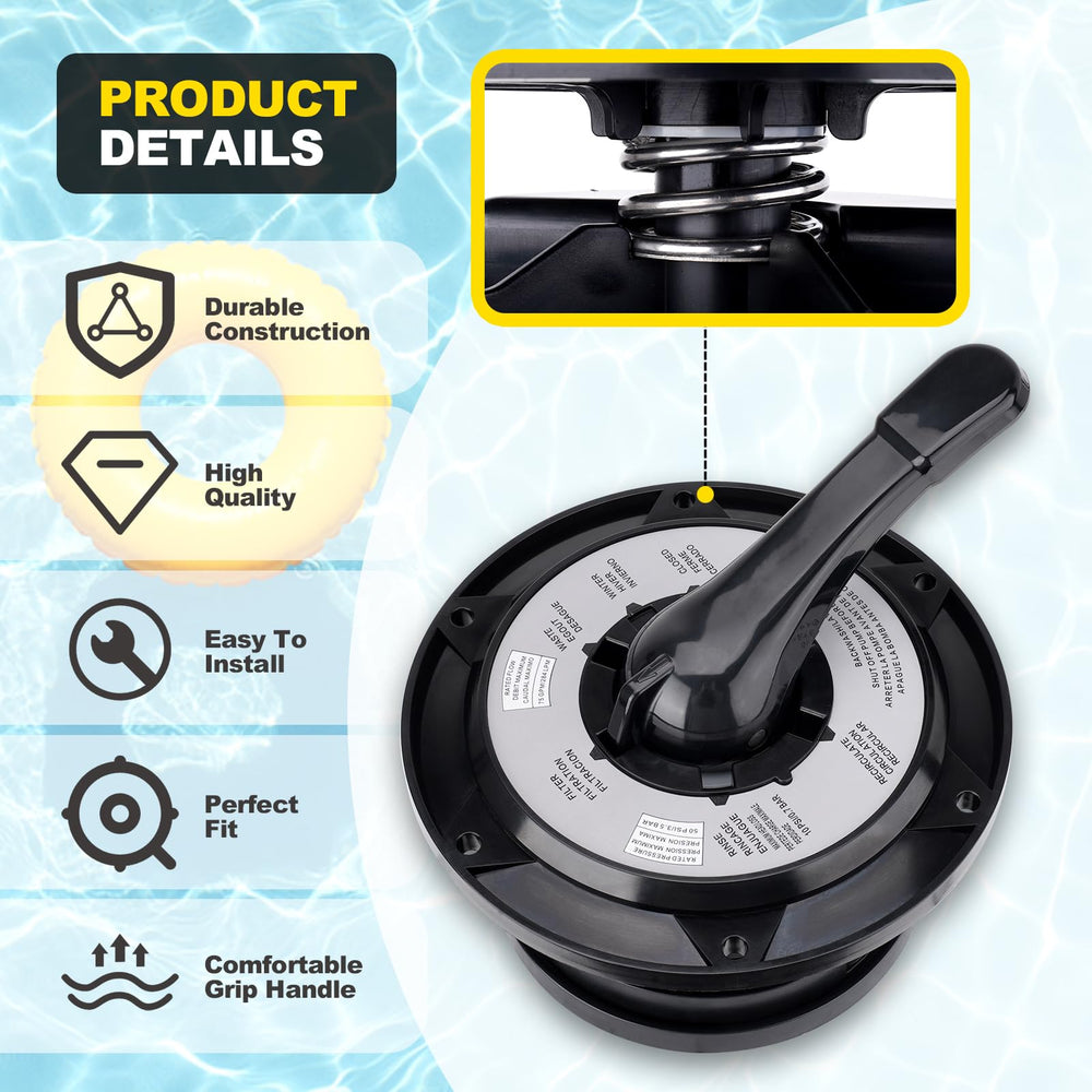 YEHERIT O-ring detail emphasizing watertight seal and leak prevention