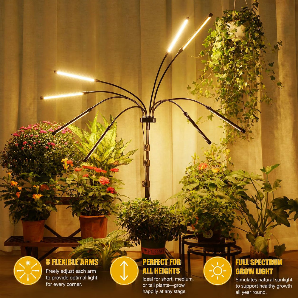 Yehsence LED array close shot showing dense LEDs for even plant illumination