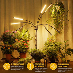 Yehsence LED array close shot showing dense LEDs for even plant illumination