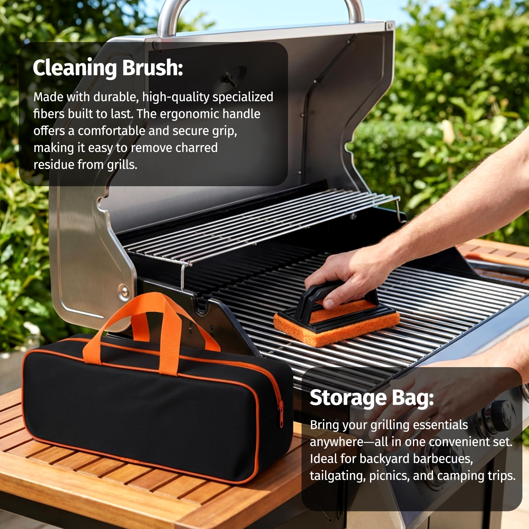 Yekale tools used at outdoor camp grill demonstrating efficient cooking