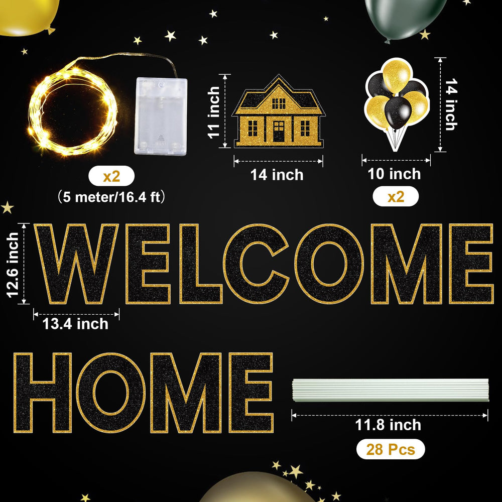 Yerliker LED string detail with bulbs lit demonstrating bright night visibility
