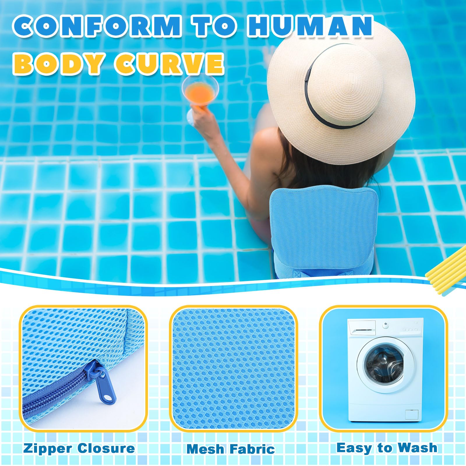 Yerliker micro-dot non-slip bottom providing grip and reduced shifting in tubs