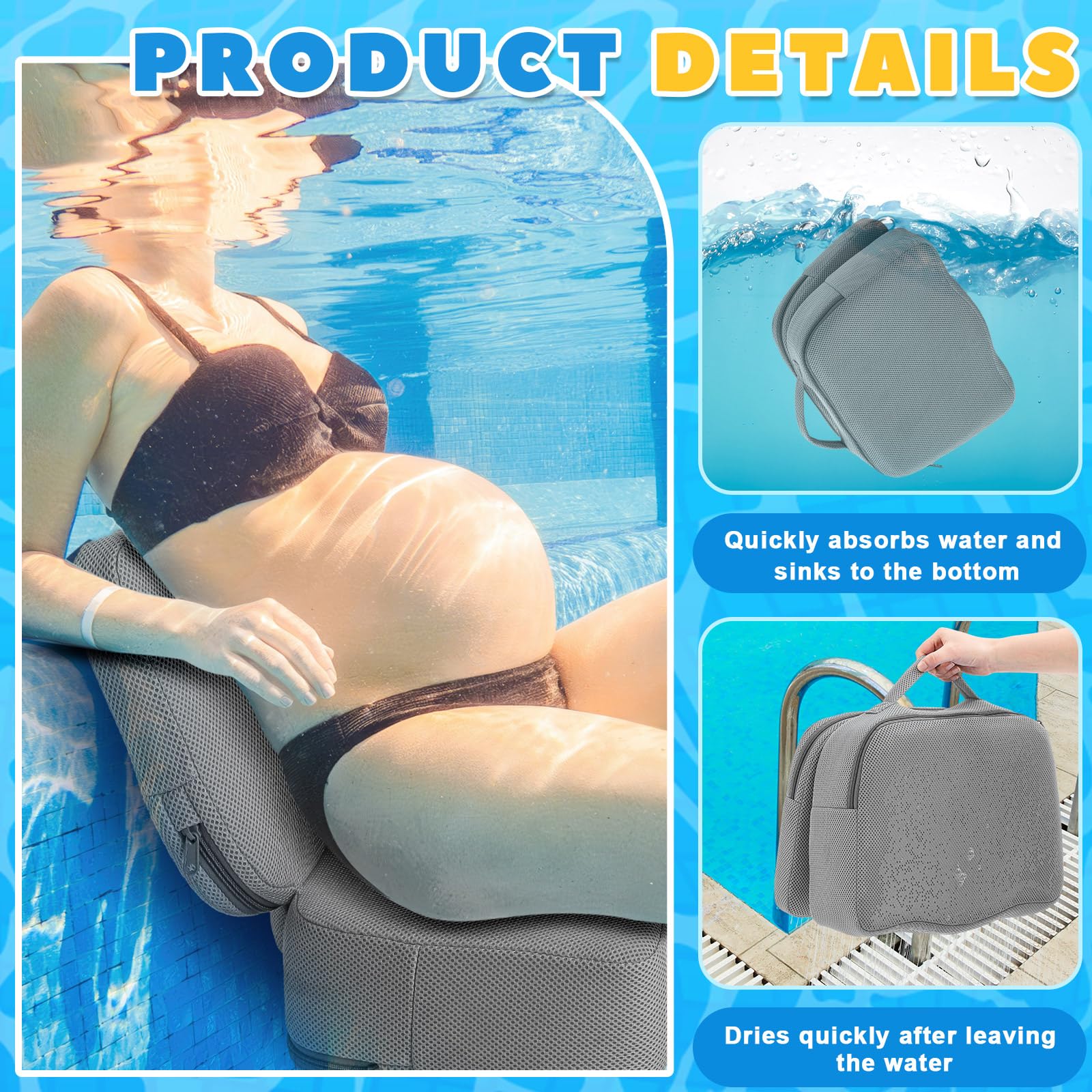 Yerliker zippered cover open showing removable washable shell benefit