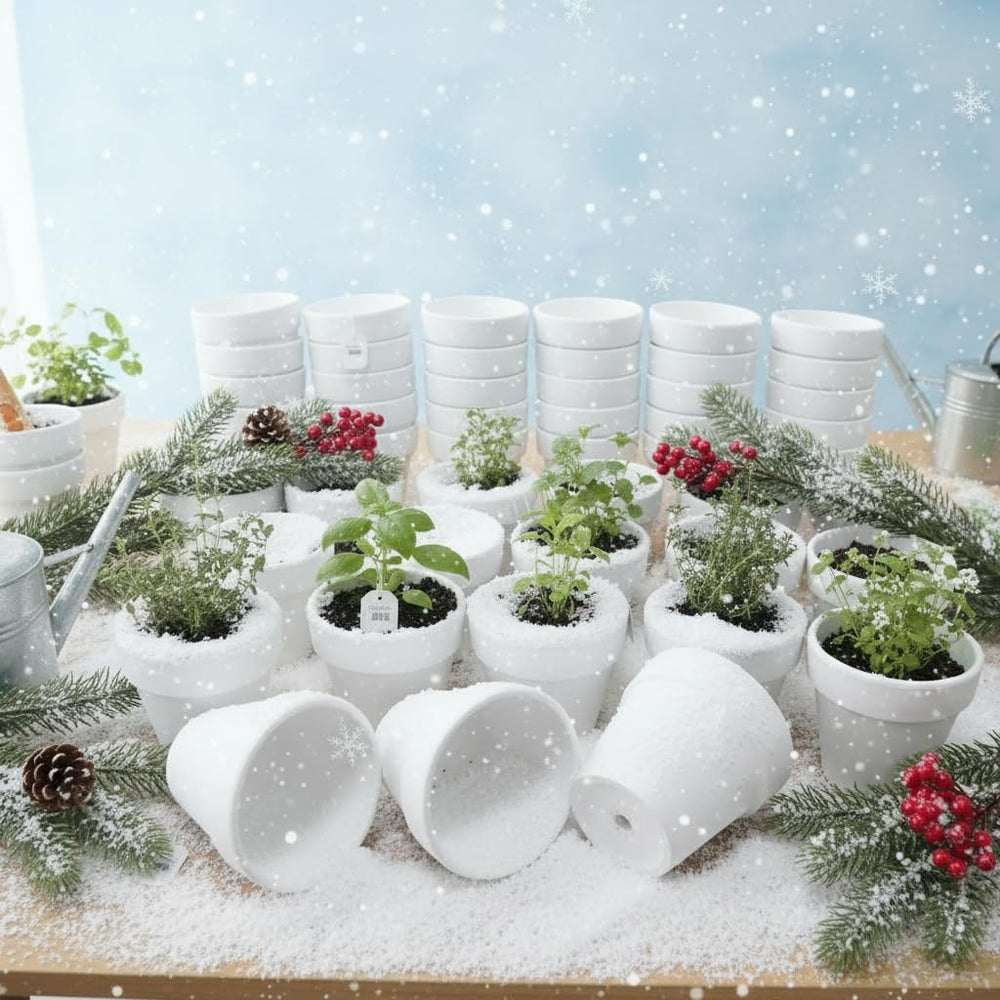 YESIACE balcony display with pots showing outdoor styling and space-saving use