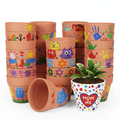 YESIACE pots on a windowsill with herbs showing space-saving benefit
