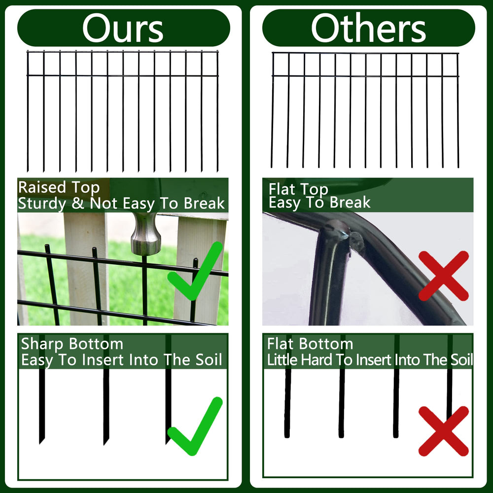 YESON barrier beside a ruler showing 15-inch depth and 24-inch section for clear sizing