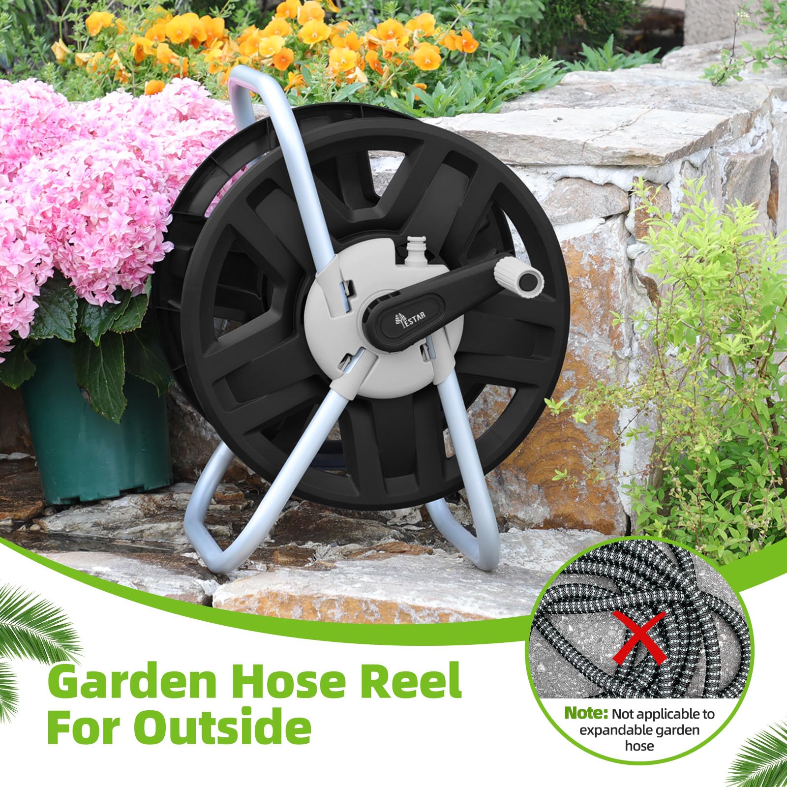 YESTAR close-up non-slip handle for easy winding and transport