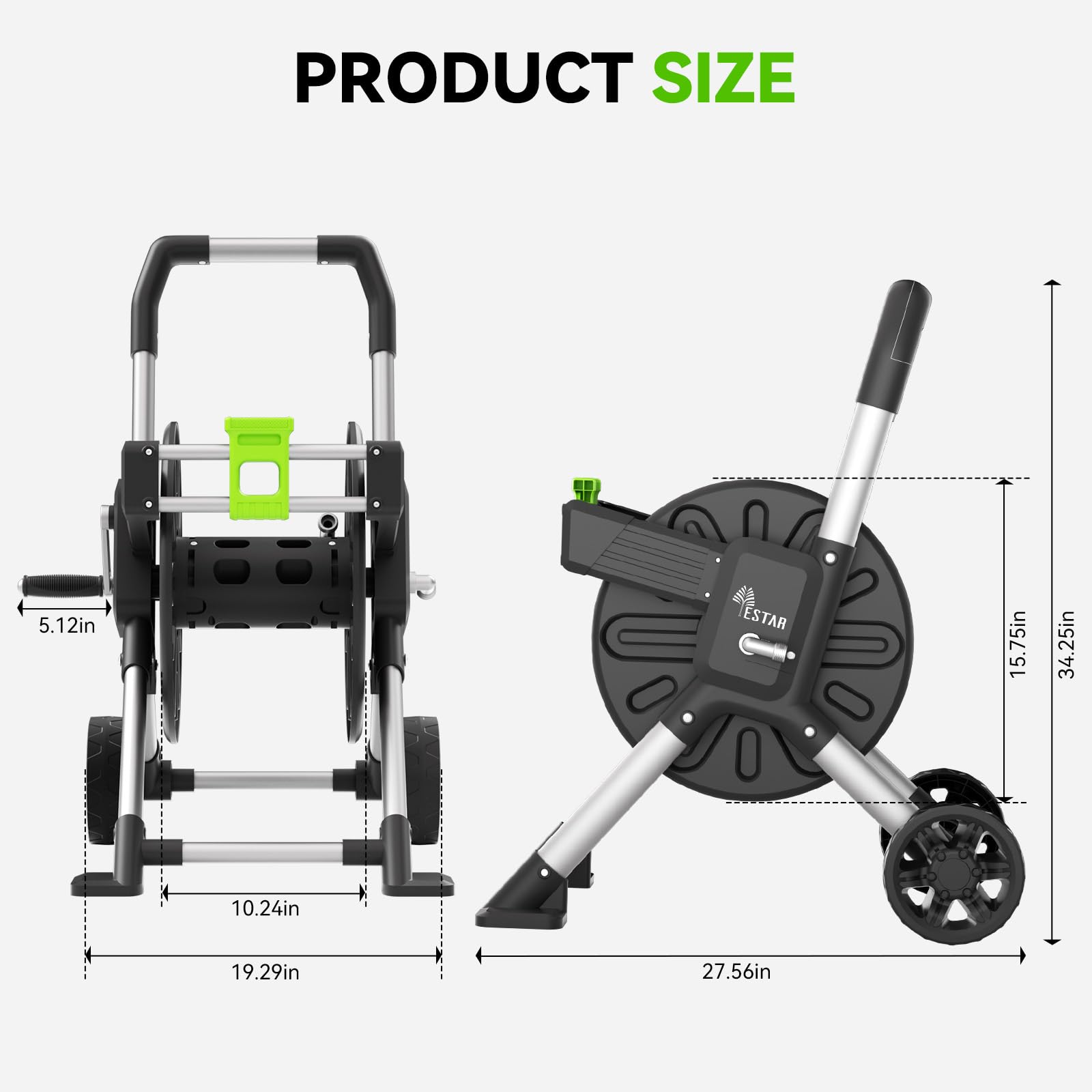 YESTAR puncture-resistant tire image showing smooth mobility over rough terrain benefit