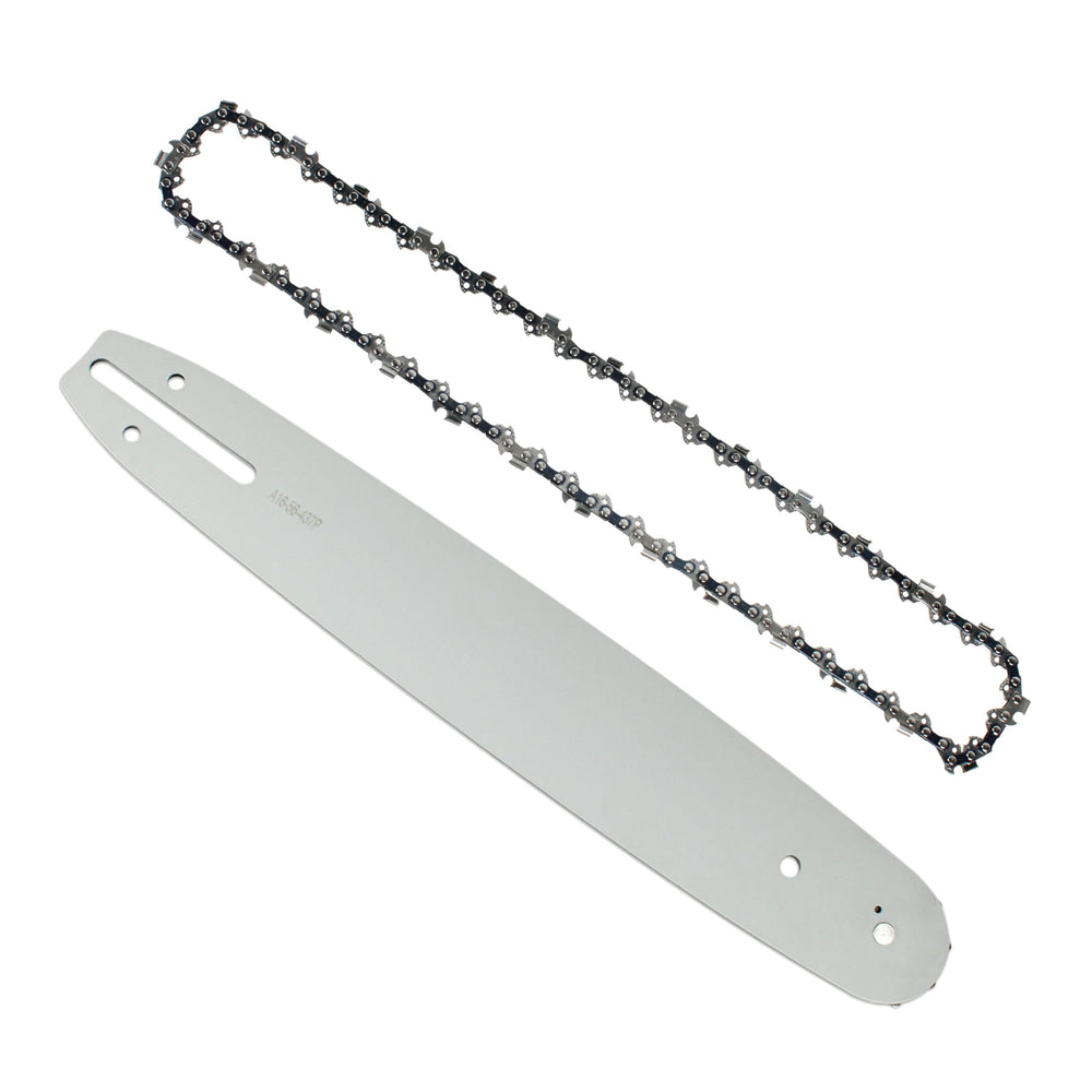 YETTAT 16-inch guide bar front profile showing fit and improved cutting precision