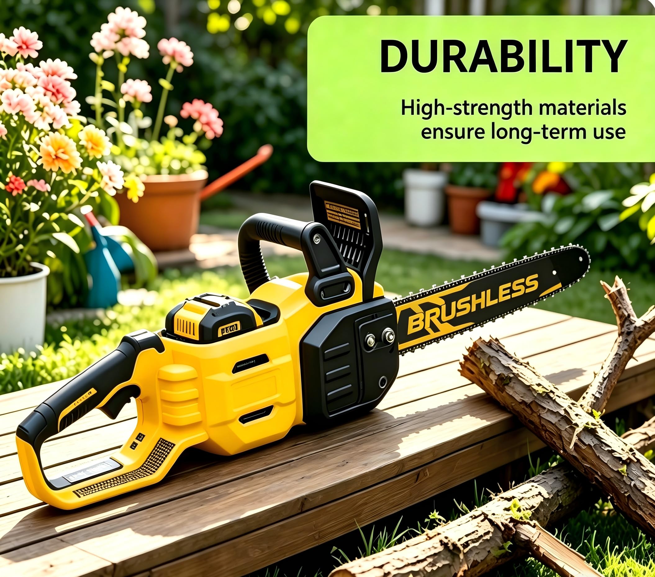 YETTAT bar installed on DEWALT saw showing restored cutting performance