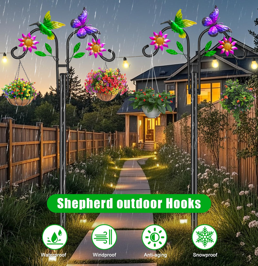 yeuago lantern and chimes styled patio scene showing ambient lighting and decorative use