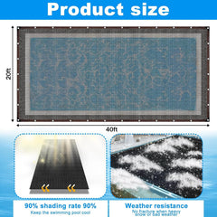 YEXEXINM close-up of fine polyethylene weave for superior debris blocking